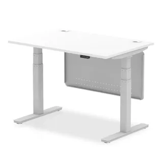 Air Height Adjustable Desk With Cable Ports
