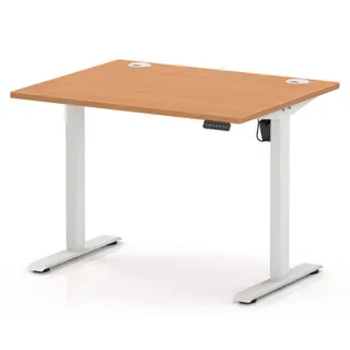 Air Lite Height Adjustable Desk With Cable Ports