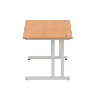 Impulse Straight Desk Cantilever Leg
