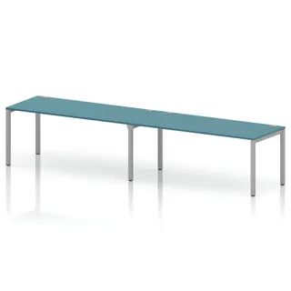 Impulse Single Row Bench Desk - 2 Person