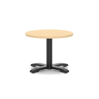 Italia Round Coffee Table With Cross Base