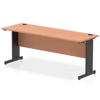 Impulse Slimline Desk Cable Managed Leg