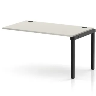 Impulse Single Row Bench Desk Extension Kit
