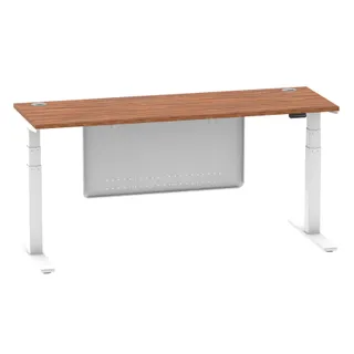 Air Height Adjustable Slimline Desk With Cable Ports