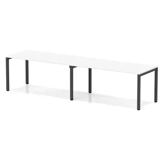 Evolve Plus Single Row Bench Desk - 2 Person