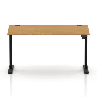 Air Lite Height Adjustable Desk With Cable Ports