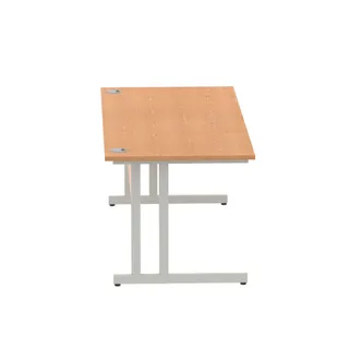 Impulse Straight Desk Cantilever Leg