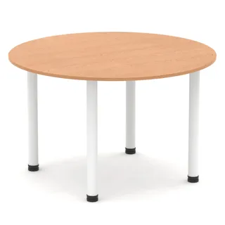Impulse Round Table With Post Leg
