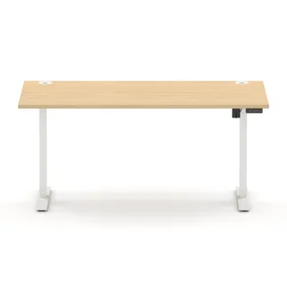 Air Lite Height Adjustable Desk With Cable Ports