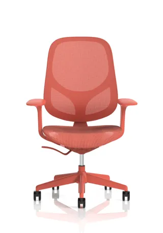 Tutti Mesh Medium Back Task Operator Office Chair with Arms