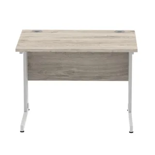 Impulse Straight Desk Cable Managed Leg