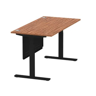 Air Height Adjustable Desk With Cable Ports
