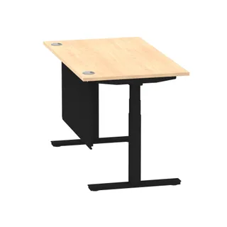 Air Height Adjustable Desk With Cable Ports