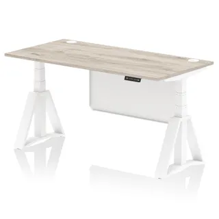 Air Height Adjustable Desk With Cable Ports
