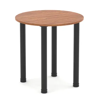Impulse Round Table With Post Leg