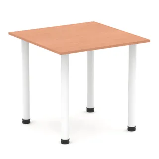 Impulse Square Table With Post Leg