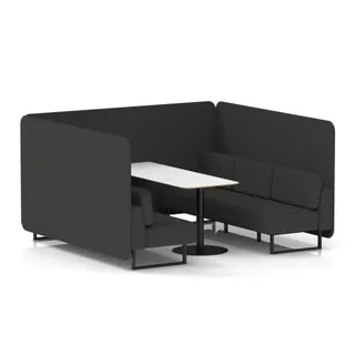 Brixworth Bench Booth in Single Tone