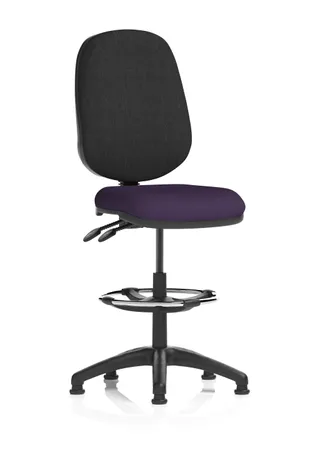 Eclipse Plus II Medium Back Task Operator Office Chair