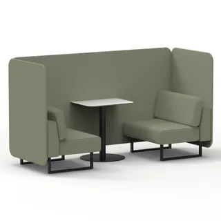 Brixworth Bench Booth in Single Tone