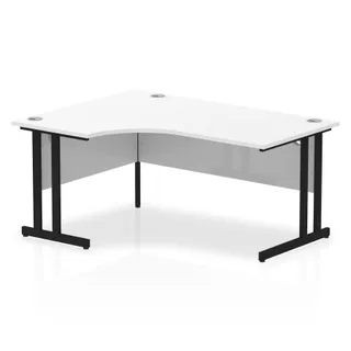 Impulse Crescent Desk Cantilever Leg