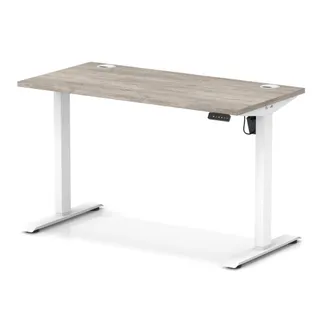 EE - Air Lite Height Adjustable Slimline Desk With Cable Ports