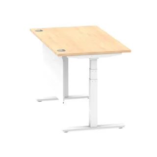 Air Height Adjustable Desk With Cable Ports