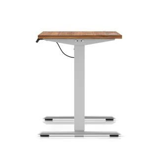 Air Lite Height Adjustable Slimline Desk With Cable Ports