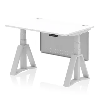 Air Height Adjustable Desk With Cable Ports
