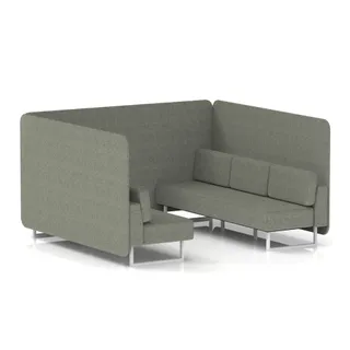 Brixworth Bench Booth in Single Tone