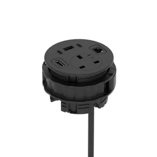 Volta Round Power Unit Module 1x Socket