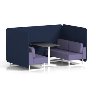 Brixworth Bench Booth in Two Tone