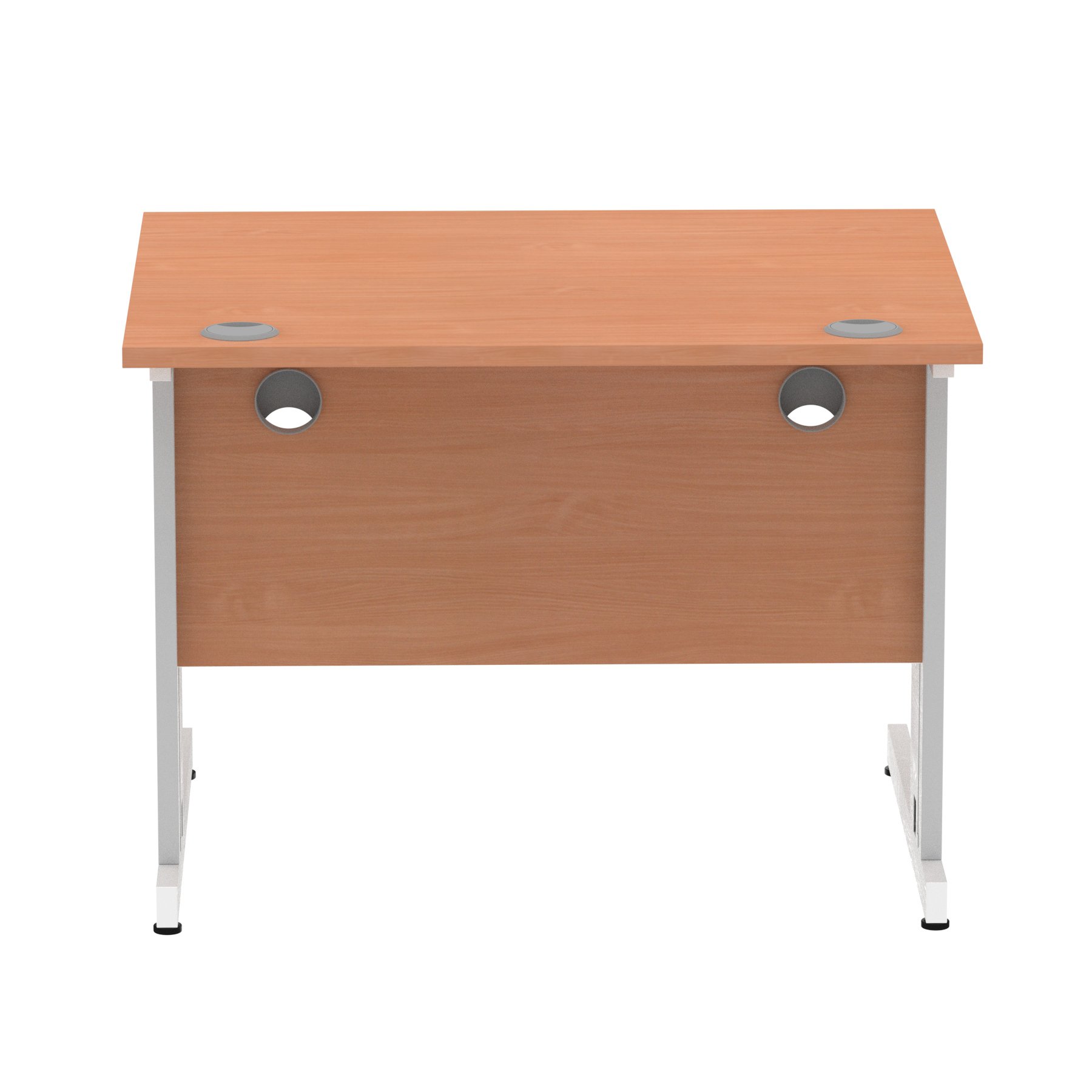 Impulse Straight Desk Cable Managed Leg