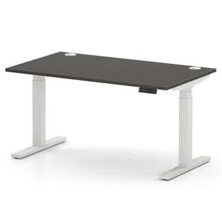 Air Height Adjustable Desk With Cable Ports
