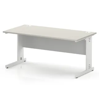 Impulse Straight Desk Cable Managed Leg