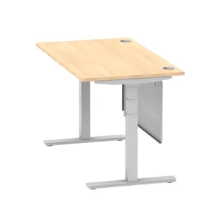 Air Height Adjustable Desk With Cable Ports