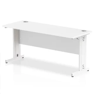 Impulse Slimline Desk Cable Managed Leg