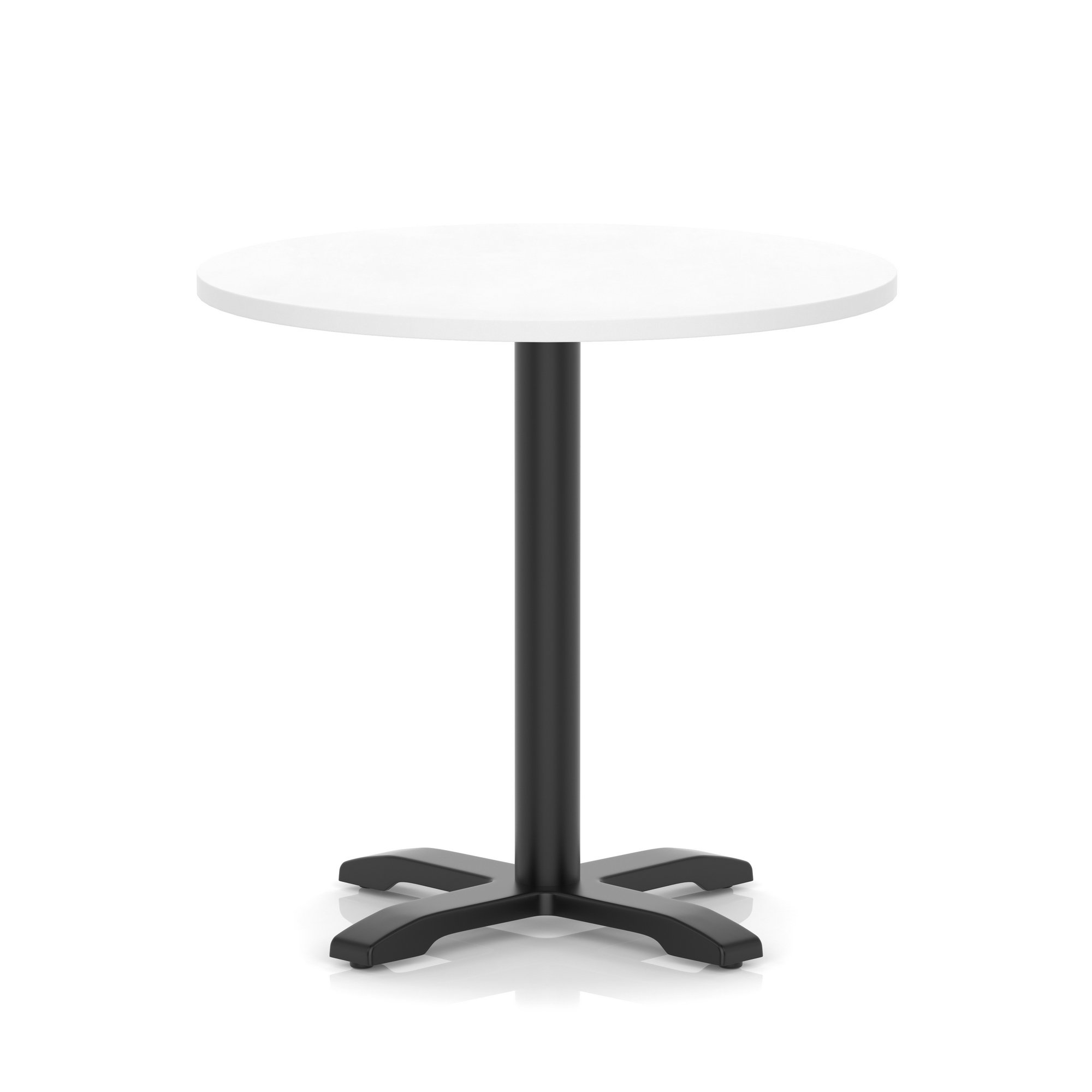 Italia Round Poseur Table With Cross Base