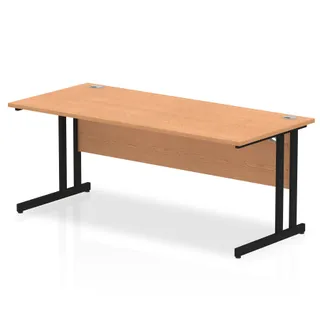 Impulse Straight Desk Cantilever Leg