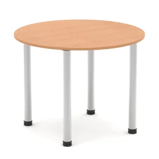 Impulse Round Table With Post Leg