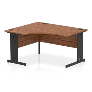 Impulse Crescent Desk Cable Managed Leg