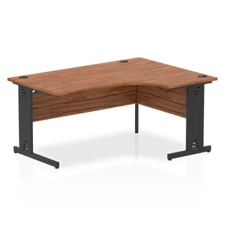 Impulse Crescent Desk Cable Managed Leg
