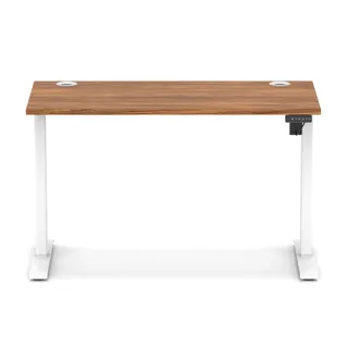 Air Lite Height Adjustable Slimline Desk With Cable Ports