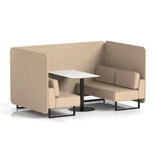 Brixworth Bench Booth in Single Tone