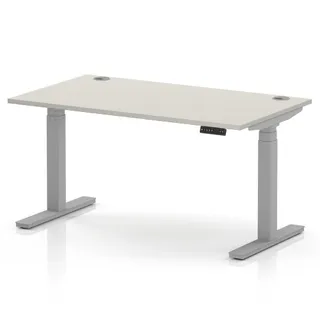 Air Height Adjustable Desk With Cable Ports