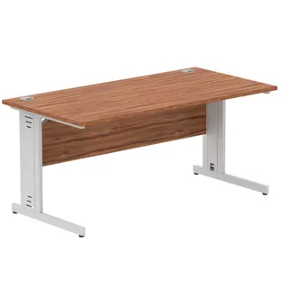 Impulse Straight Desk Cable Managed Leg