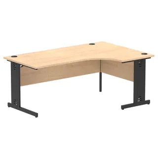 Impulse Crescent Desk Cable Managed Leg