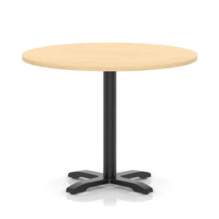 EE - Italia Round Poseur Table With Cross Base