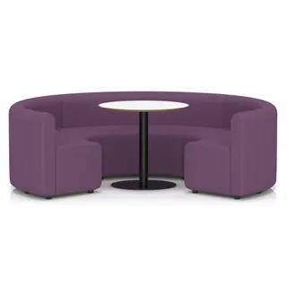 Mawsley Modular Seating Set - Circular Booth
