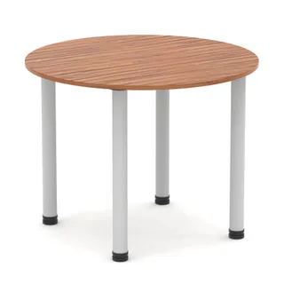Impulse Round Table With Post Leg