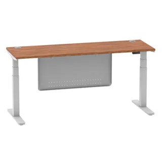 Air Height Adjustable Slimline Desk With Cable Ports